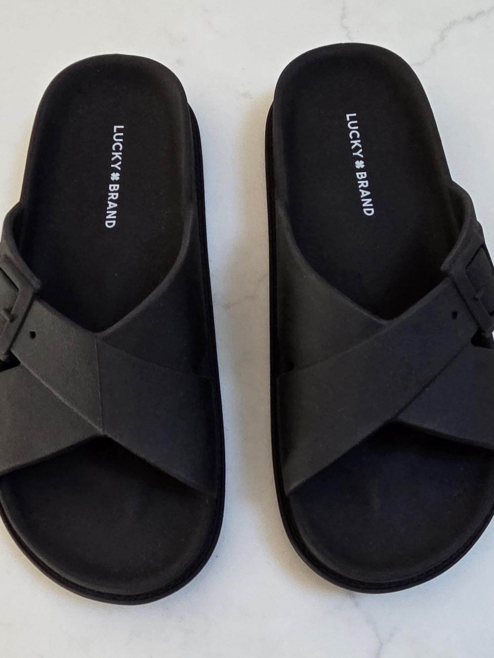 Lucky Brand Women's Rubber Slides